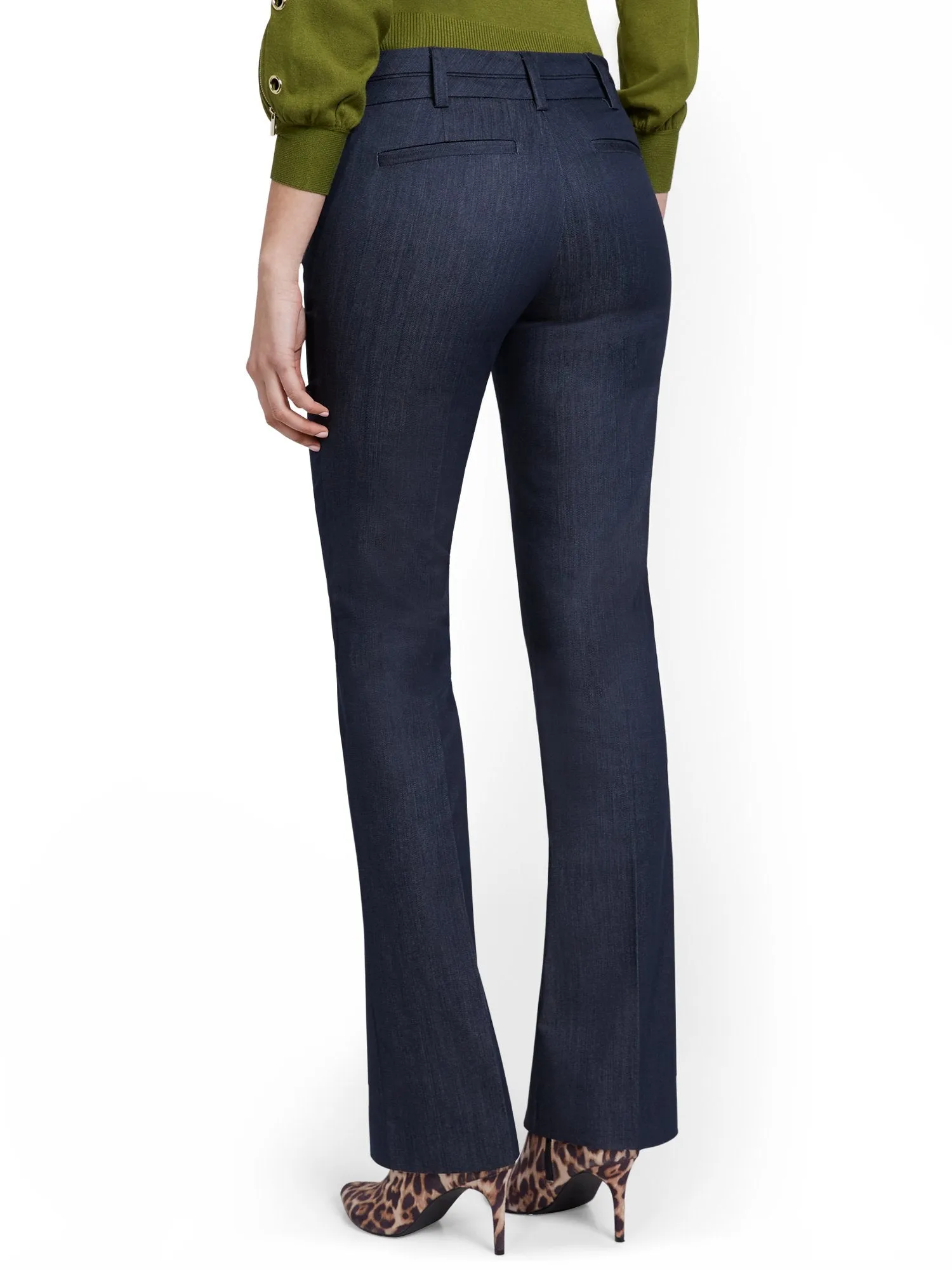 Tall Navy Straight-Leg Pant