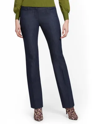 Tall Navy Straight-Leg Pant