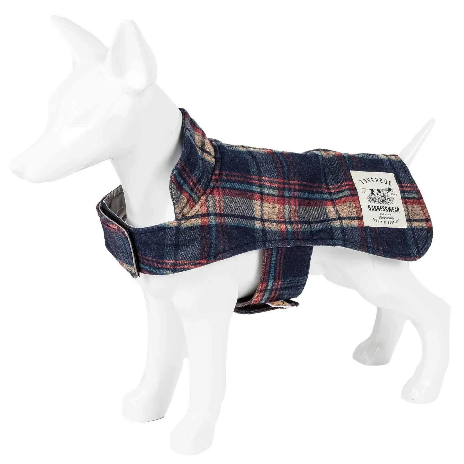 Tartan Plaid Dog Jacket