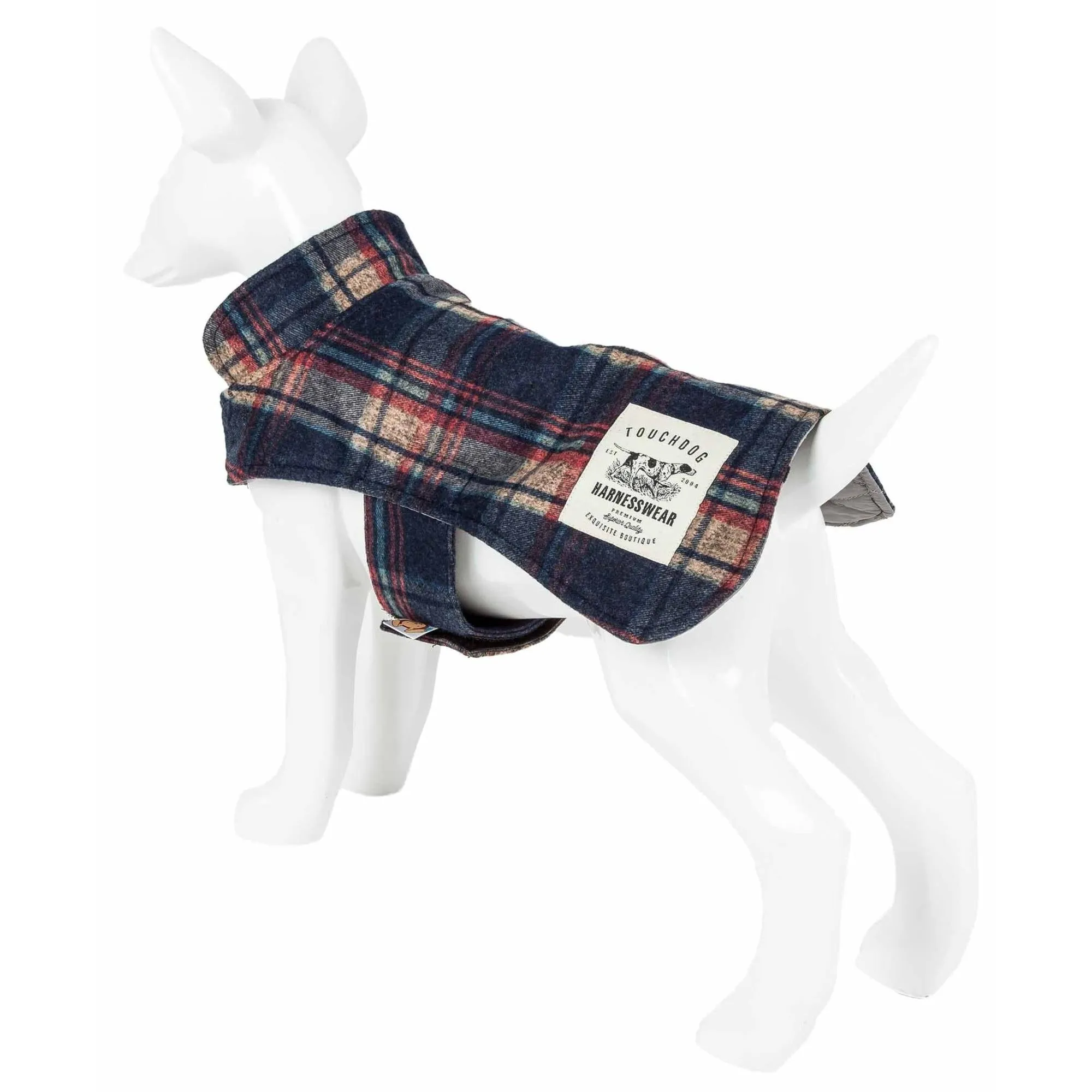 Tartan Plaid Dog Jacket