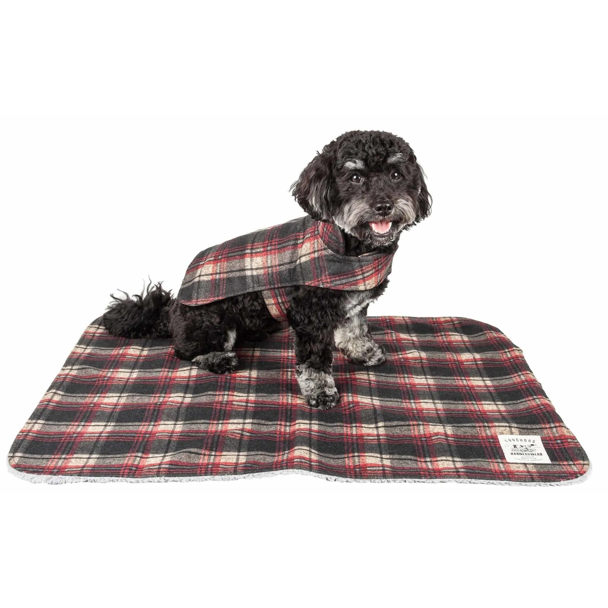 Tartan Plaid Dog Jacket