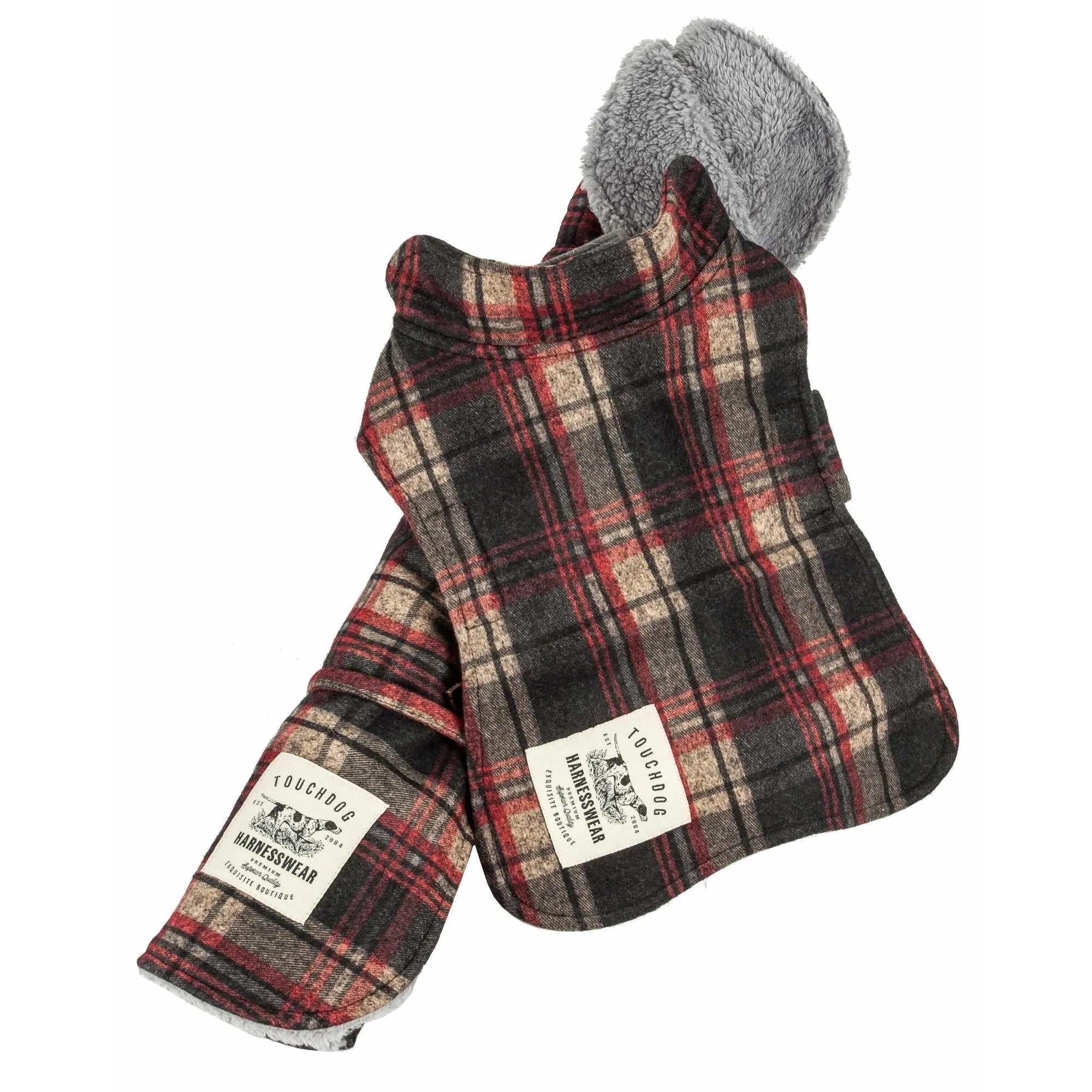 Tartan Plaid Dog Jacket