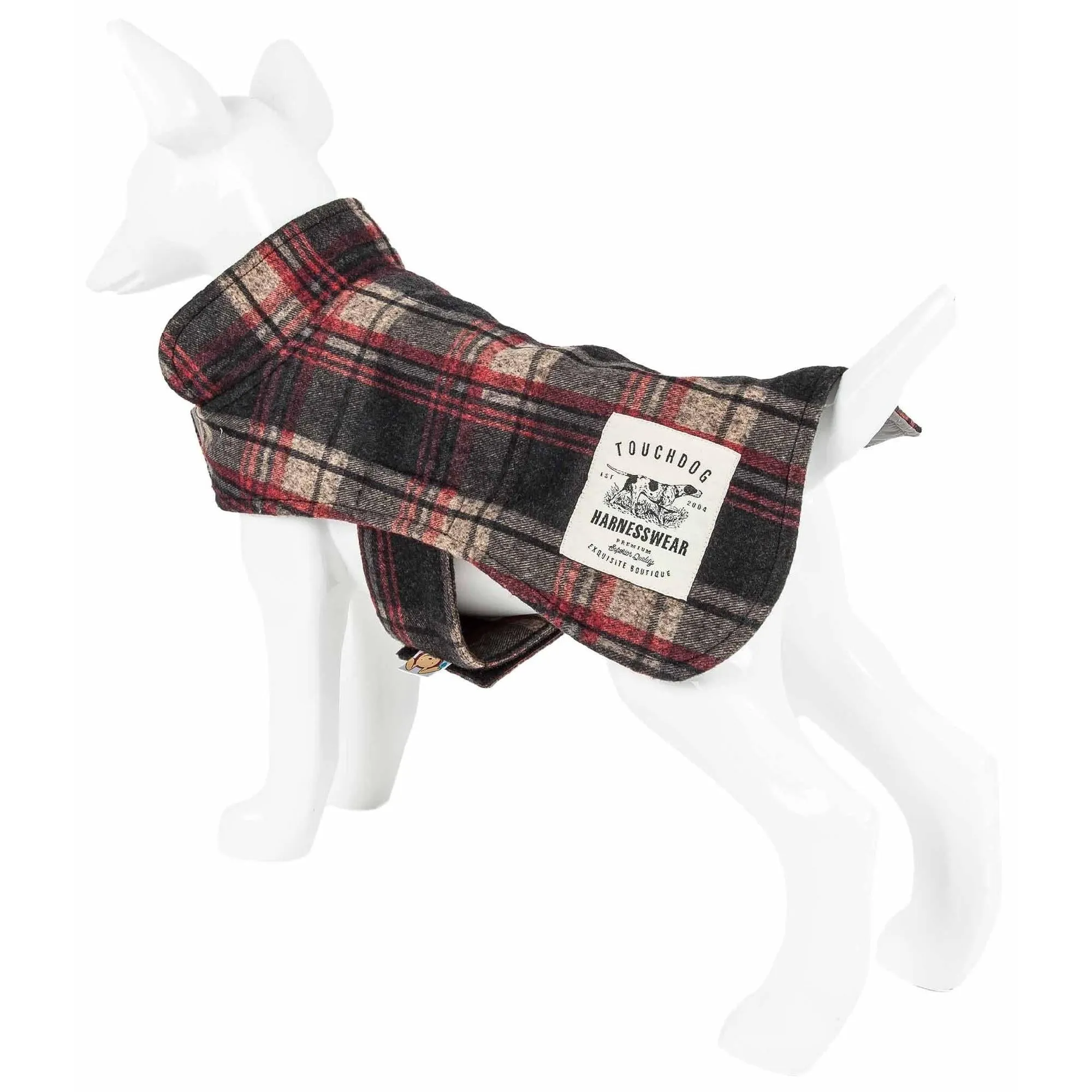 Tartan Plaid Dog Jacket