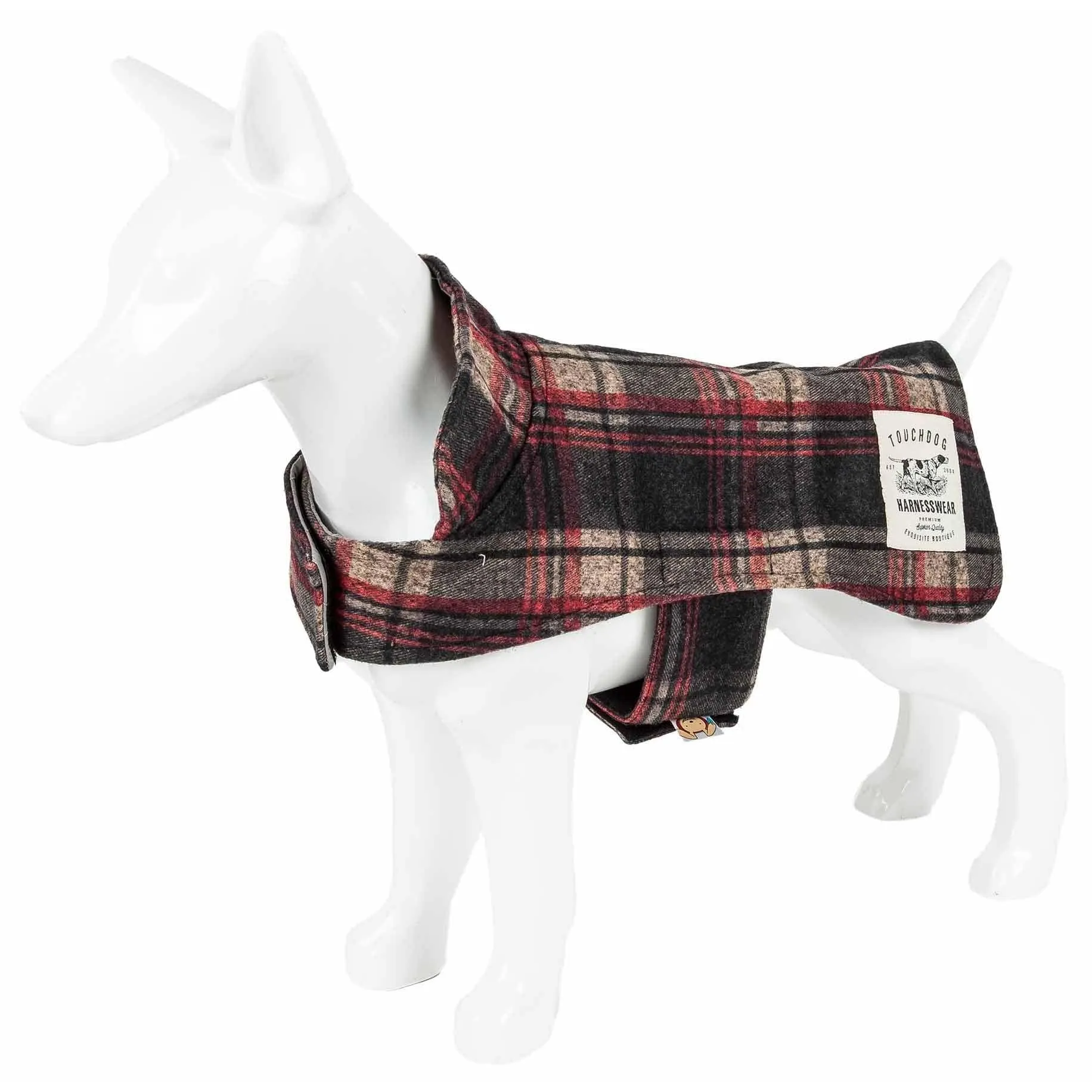 Tartan Plaid Dog Jacket