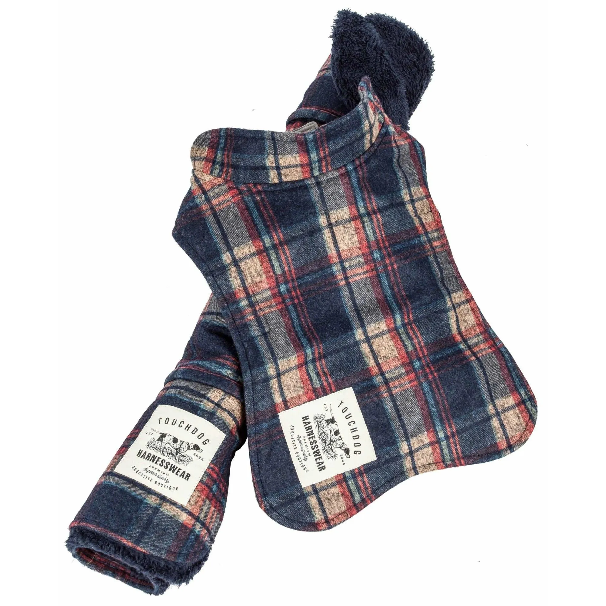 Tartan Plaid Dog Jacket