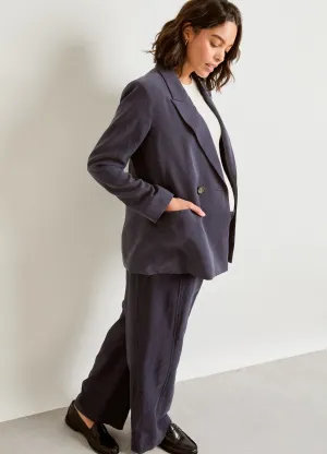 The Soft Tailored Twill Blazer