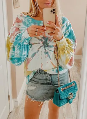 TIE DYE SWEATSHIRT