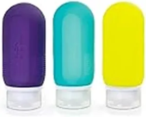 Travelon World Travel Essentials Set of 3 Leakproof 3 oz. Travel Tubes