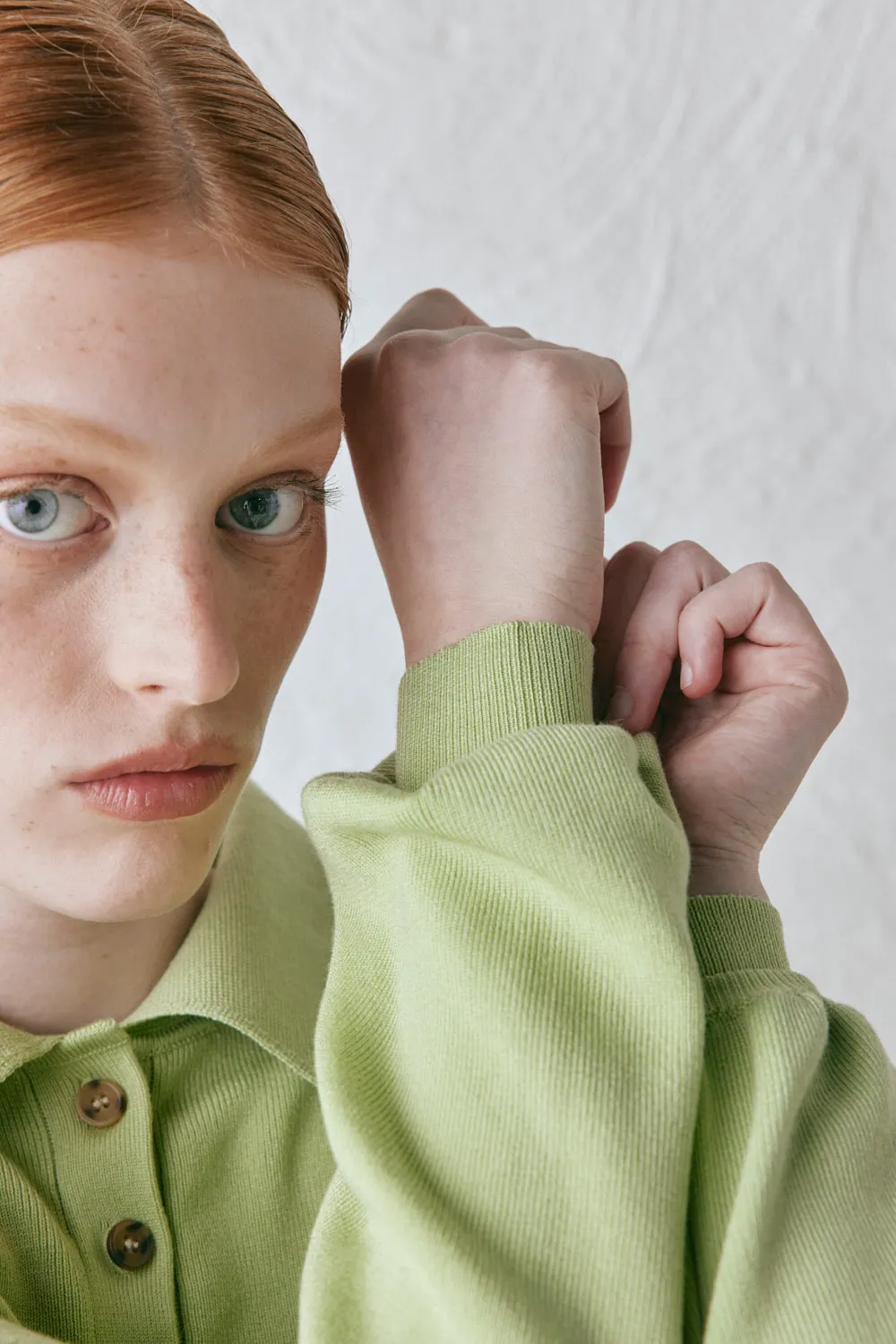 Tyra Knit Jumper Lime