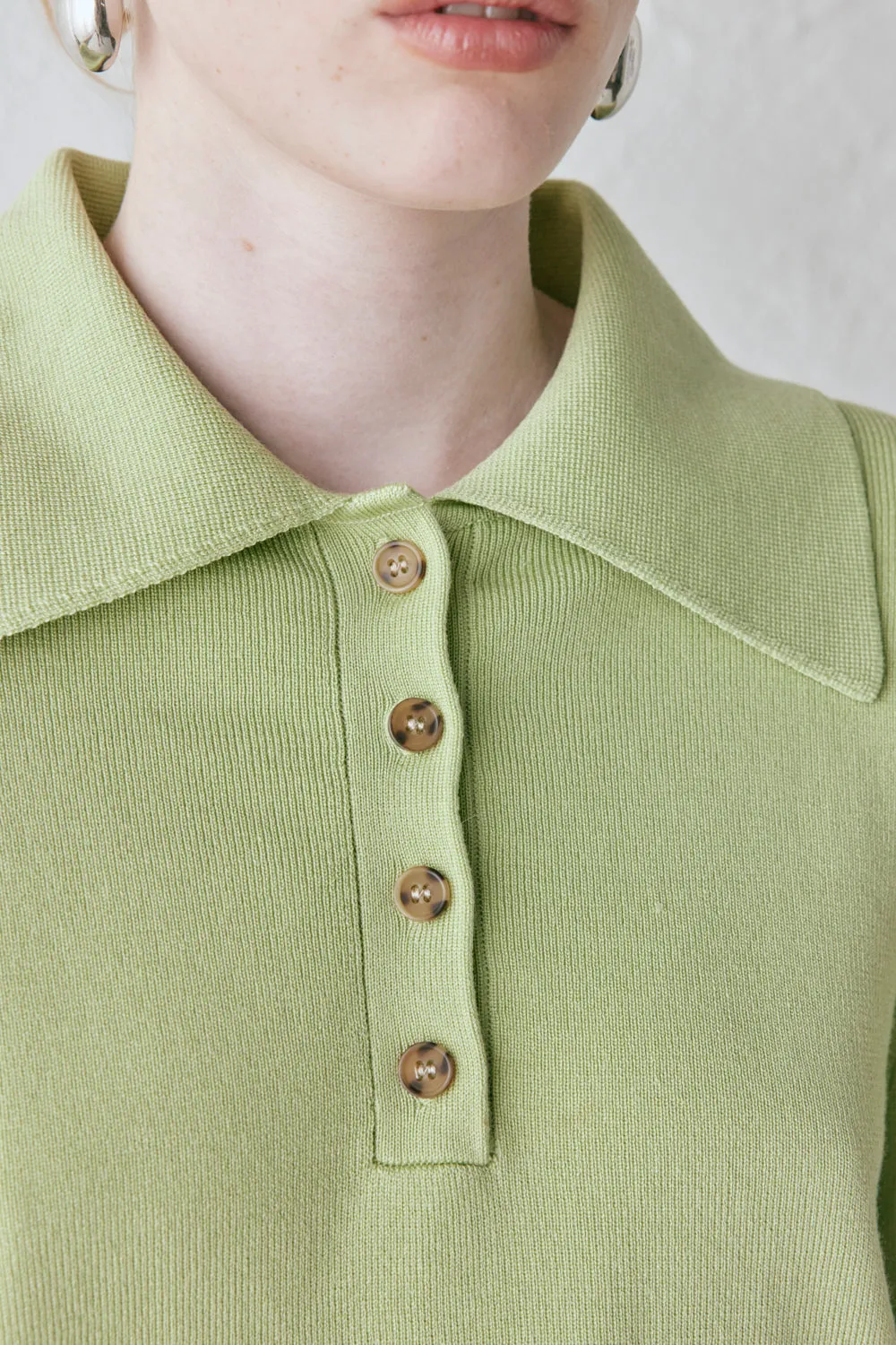Tyra Knit Jumper Lime