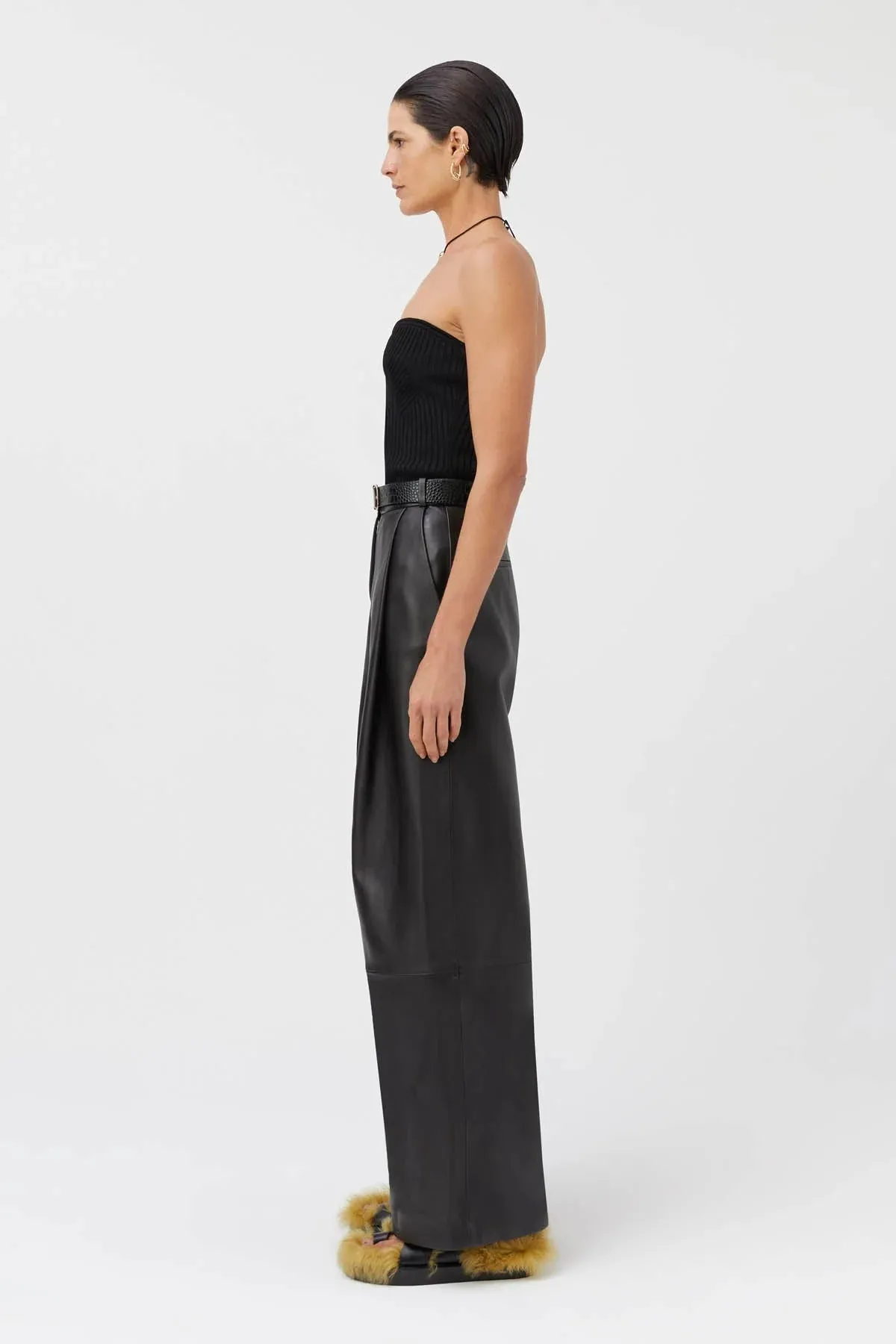 Valentin Knit Top Black