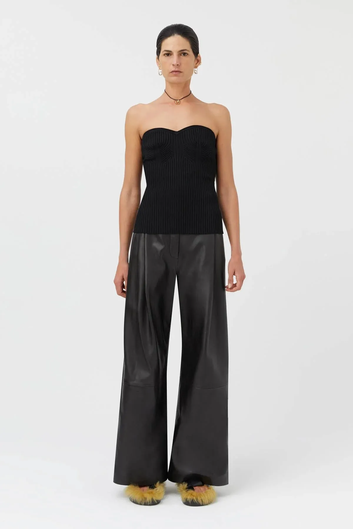 Valentin Knit Top Black