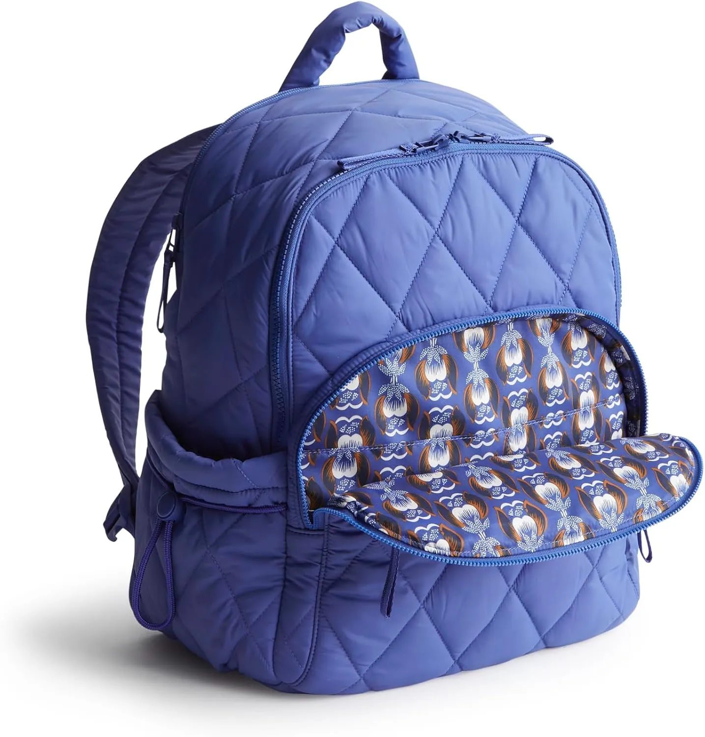 Vera Bradley Featherweight Bancroft Backpack, Deep Ultramarine
