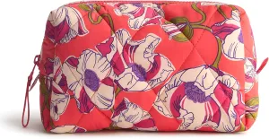 Vera Bradley Featherweight Medium Cosmetic, Swirling Poppies