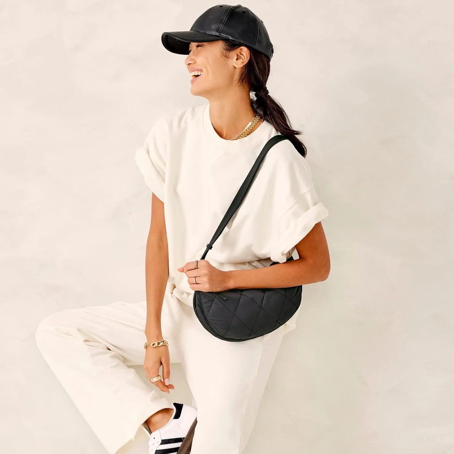 Vera Bradley Featherweight Springbrook Sling Crossbody