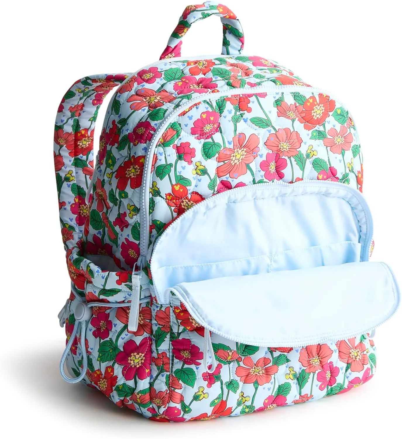 Vera Bradley Women's Disney Featherweight Bancroft Backpack, Mickey Meadow, One Size