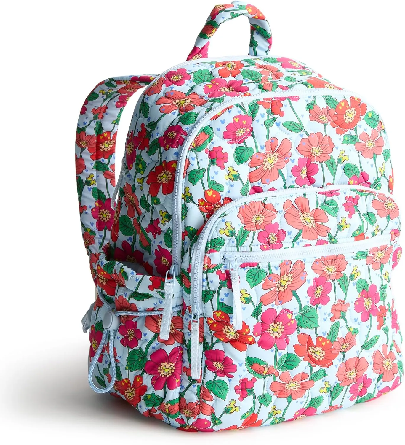 Vera Bradley Women's Disney Featherweight Bancroft Backpack, Mickey Meadow, One Size