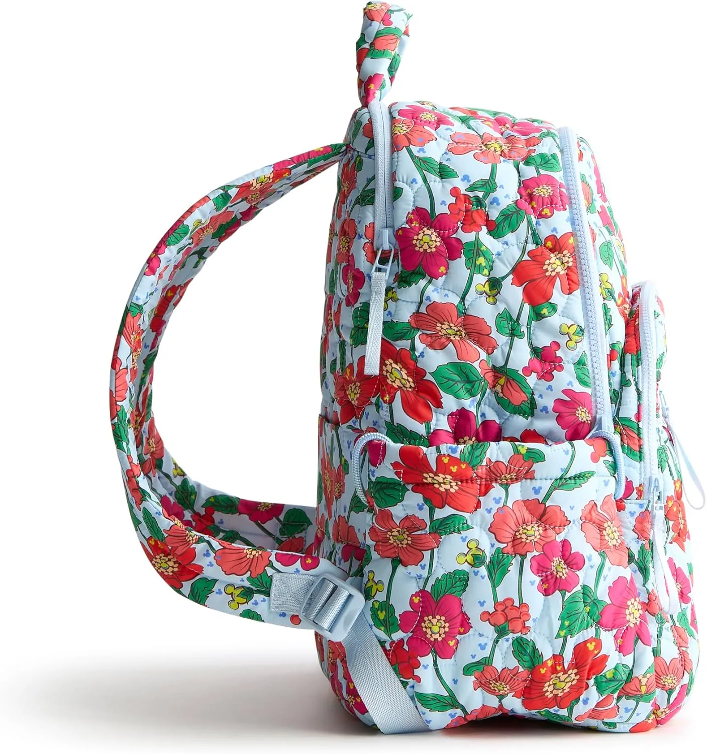 Vera Bradley Women's Disney Featherweight Bancroft Backpack, Mickey Meadow, One Size