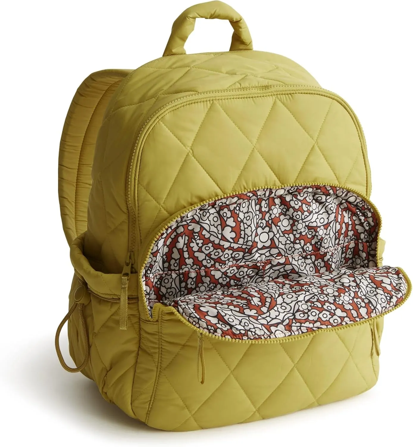 Vera Bradley Women's Featherweight Bancroft Backpack, Golden Olive, One Size