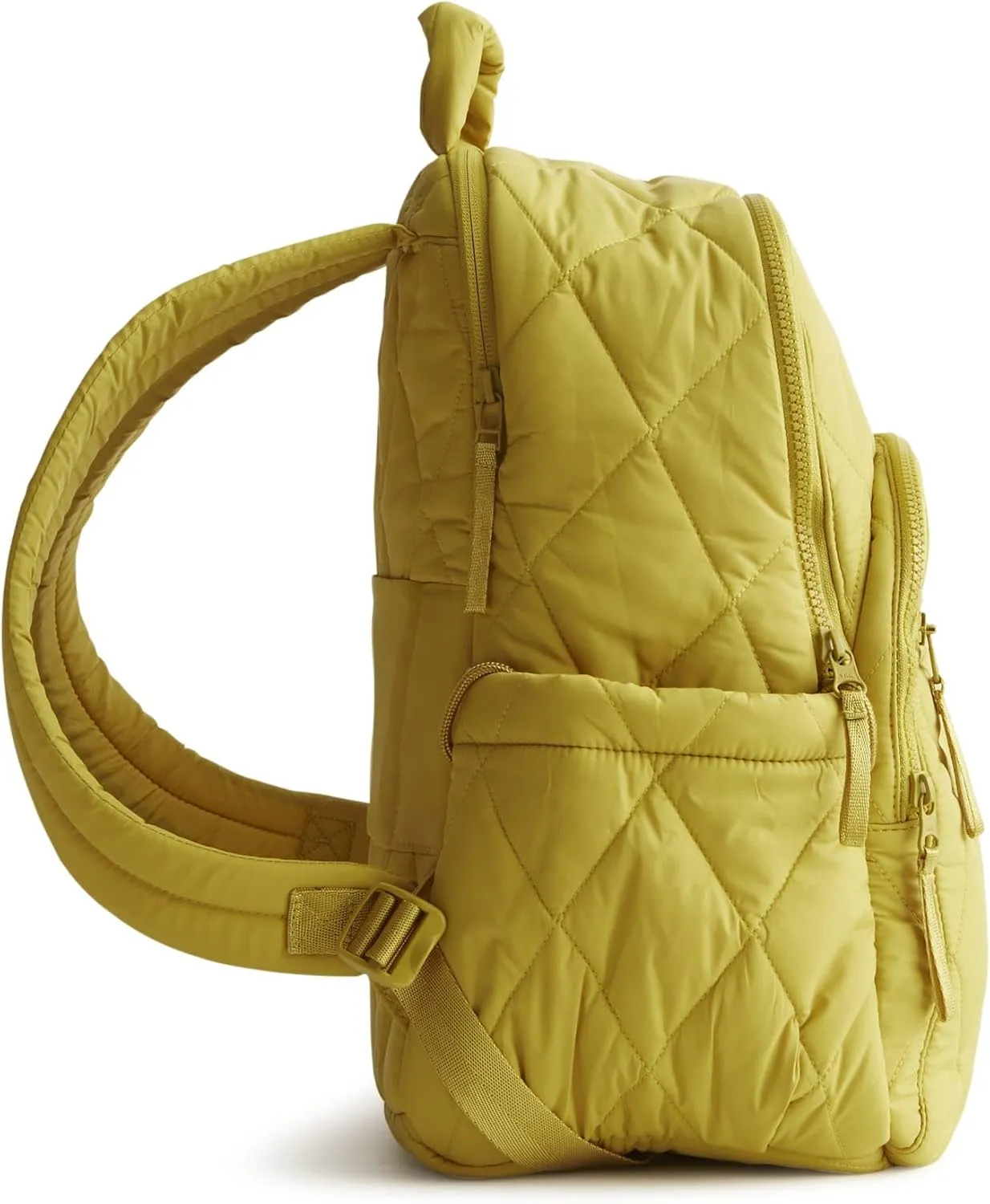 Vera Bradley Women's Featherweight Bancroft Backpack, Golden Olive, One Size