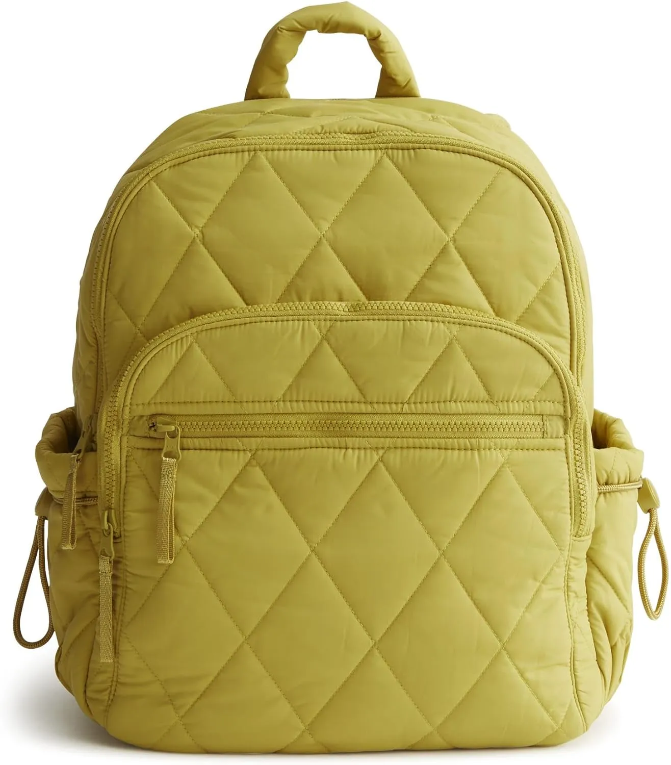 Vera Bradley Women's Featherweight Bancroft Backpack, Golden Olive, One Size