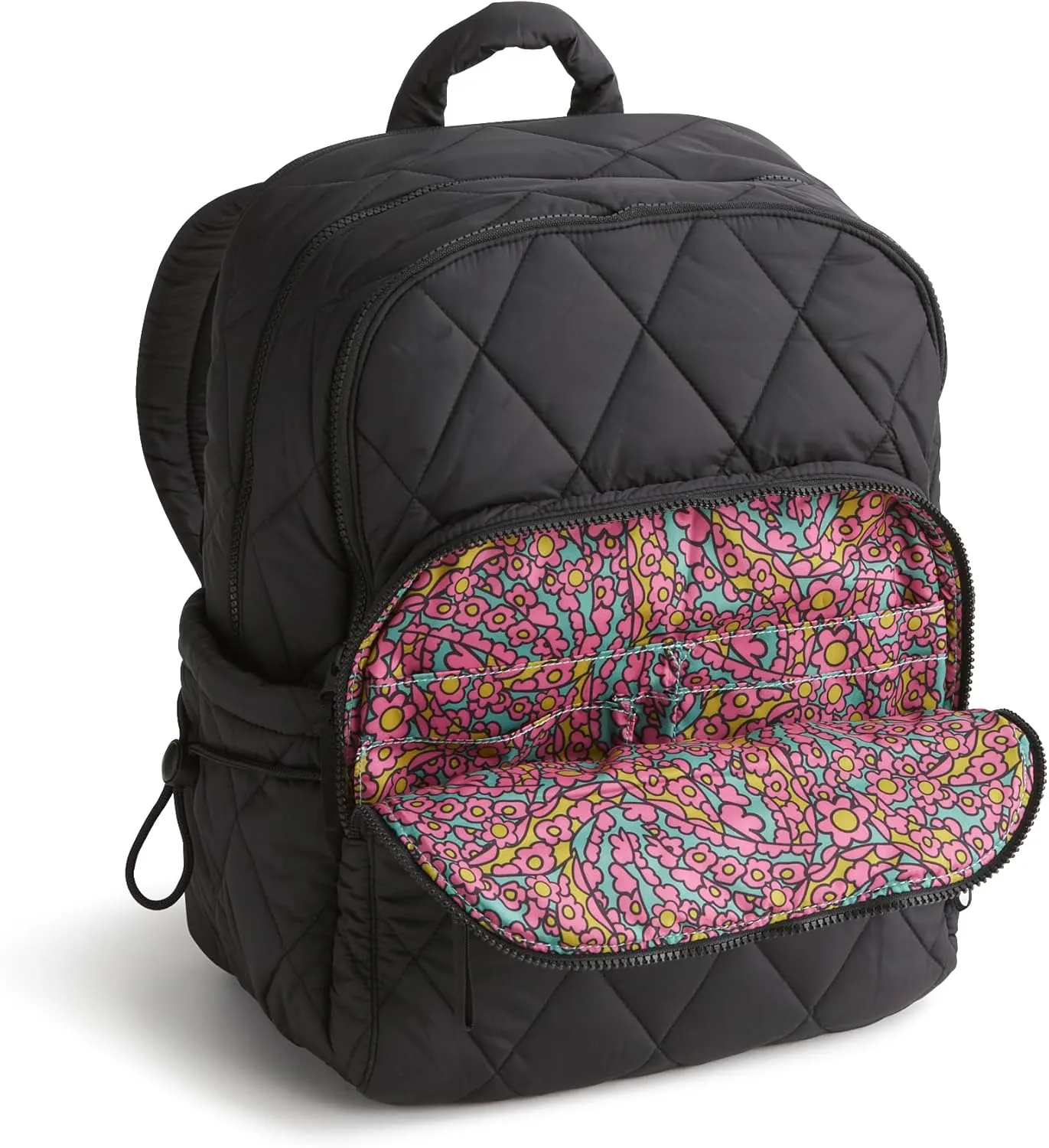 Vera Bradley Women's Featherweight Large Bancroft Backpack, Moonless Night, One Size
