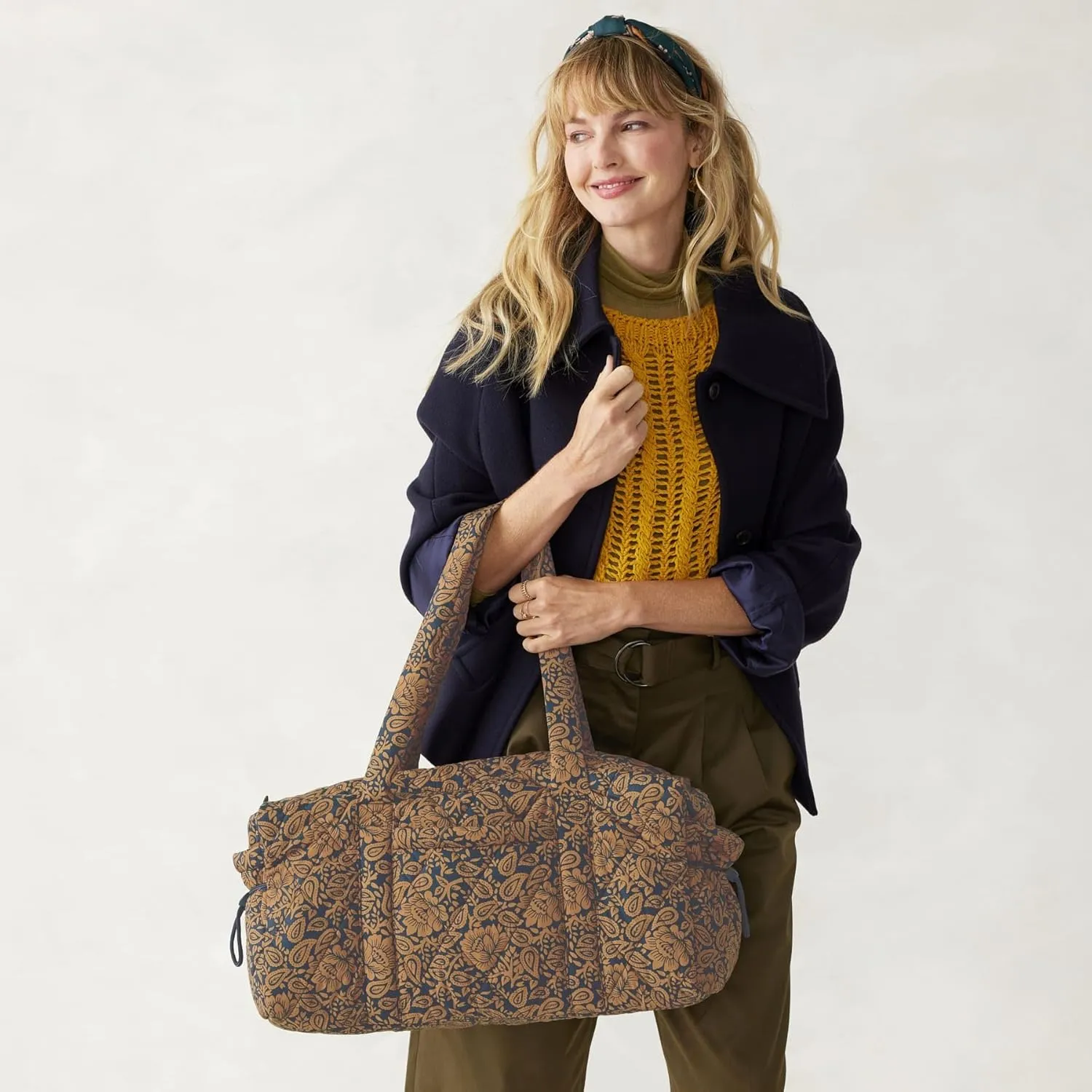 Vera Bradley Women's Featherweight Original Duffel Travel Bag