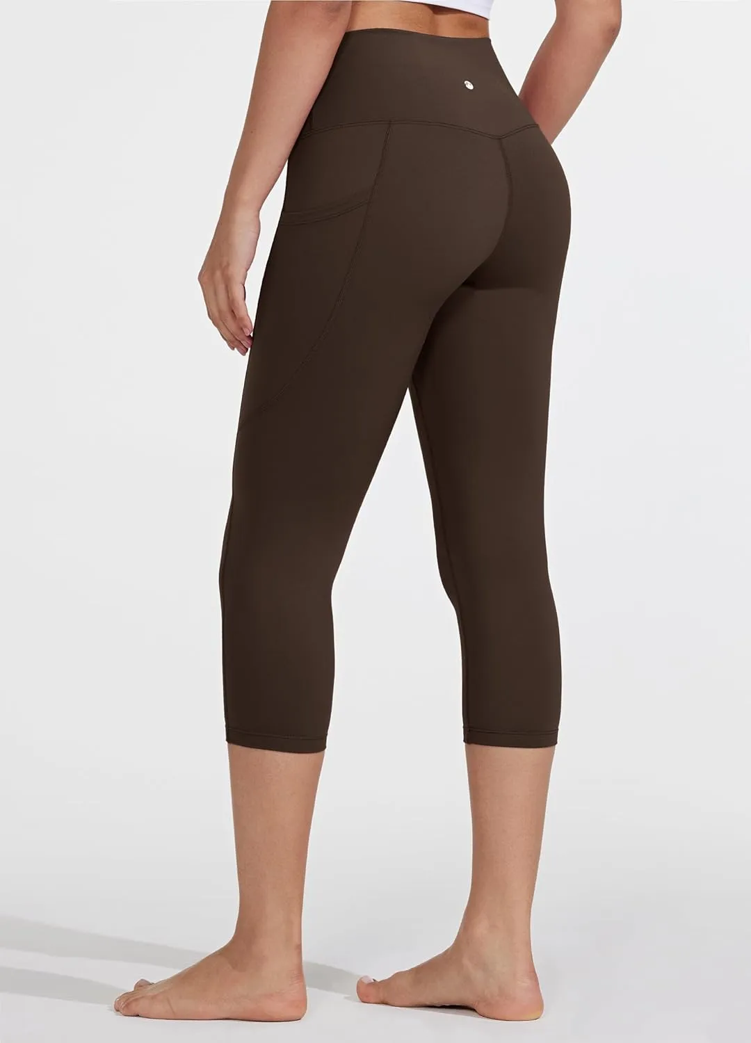 Willit Women's Yoga Capri Leggings Pants with Pockets High Waisted Exercise Casual Workout