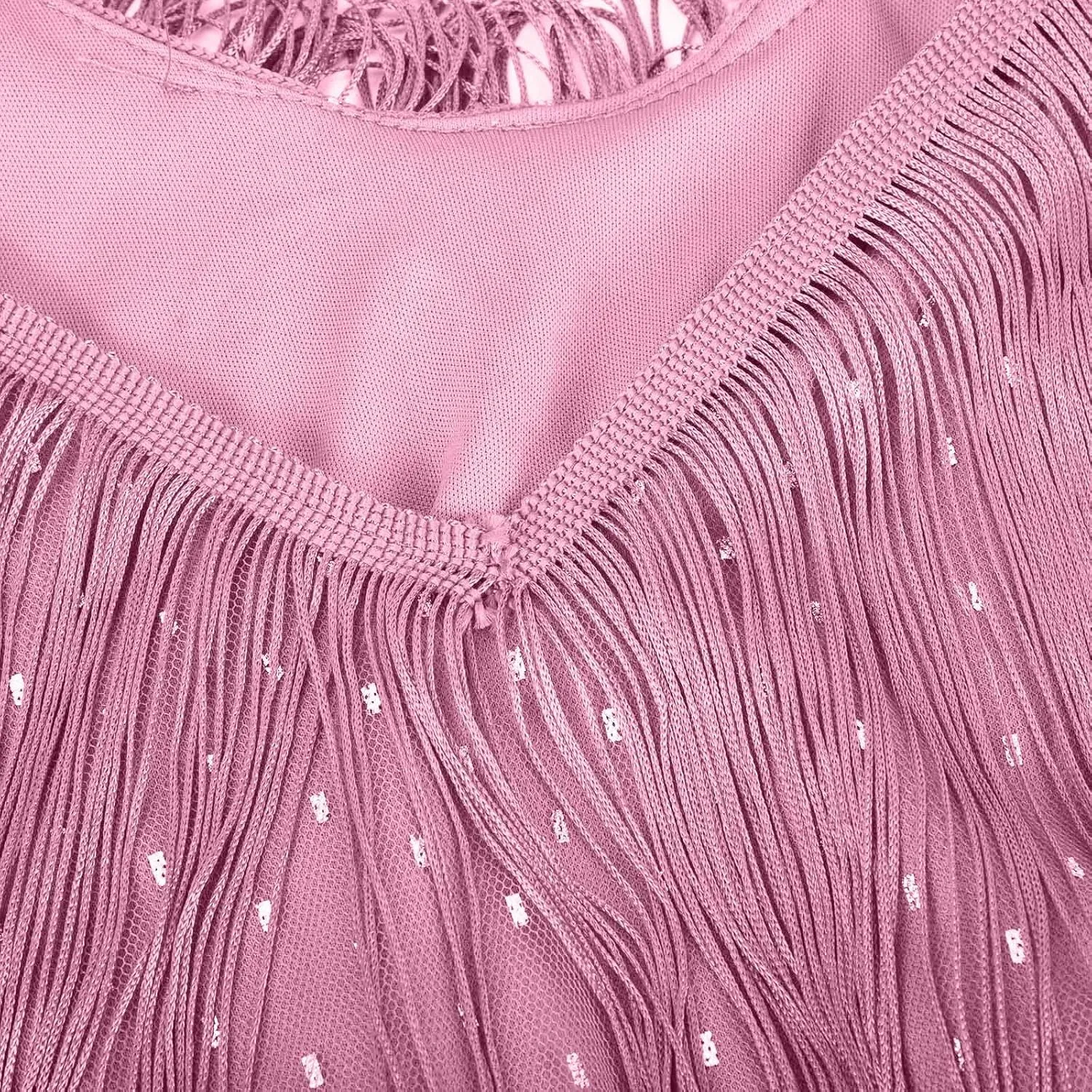 Women Tassel Sequin Dress V Neck Glitter Flapper Dresses Fringe 2025 Sparkly Club Evening Party Bodycon Plus Size