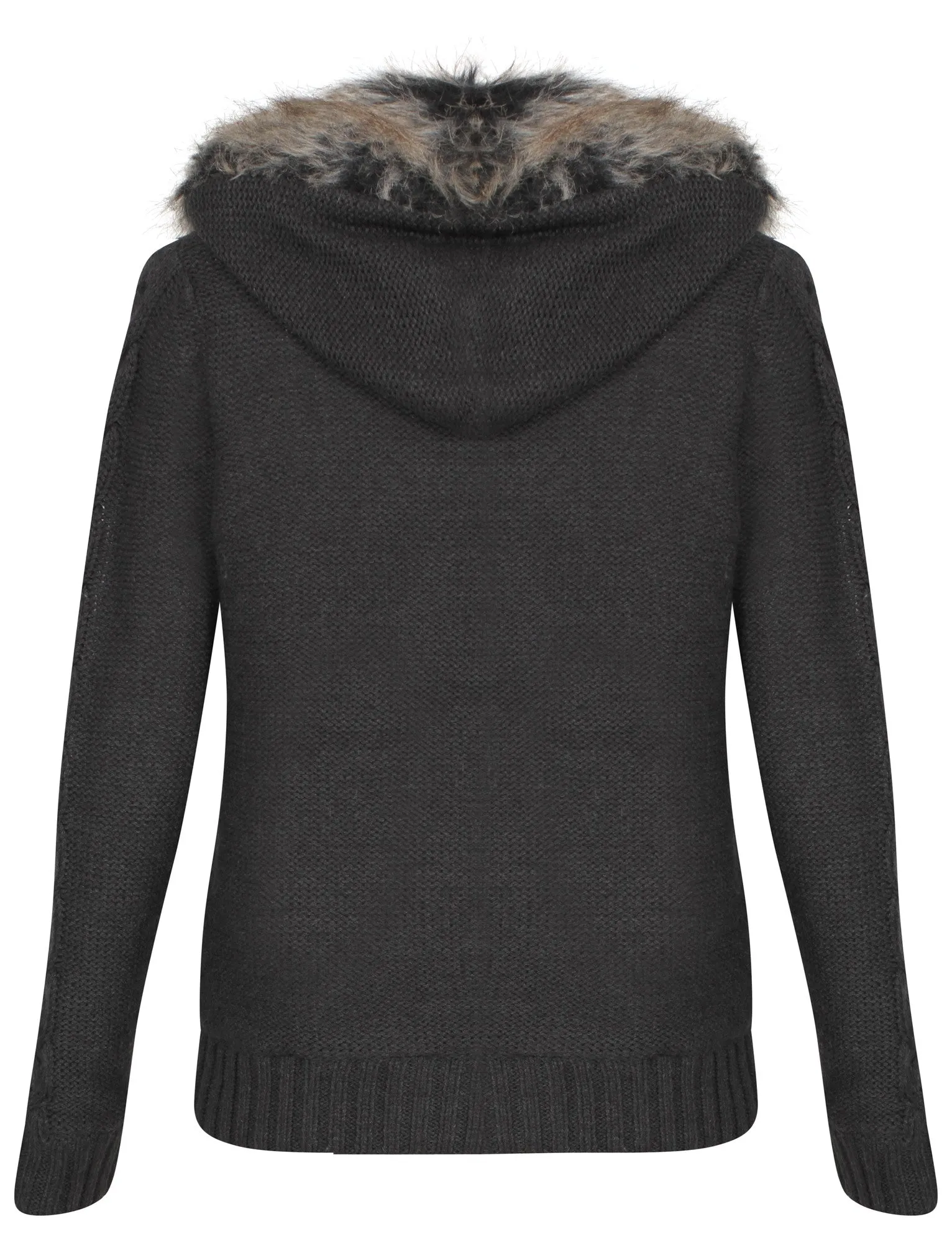 Womens Tokyo Laundry Elderflower Hooded Cardigan